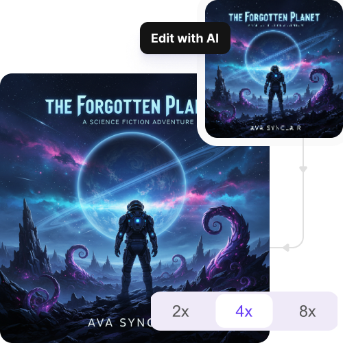 Free AI book cover generator - Design HD covers in seconds