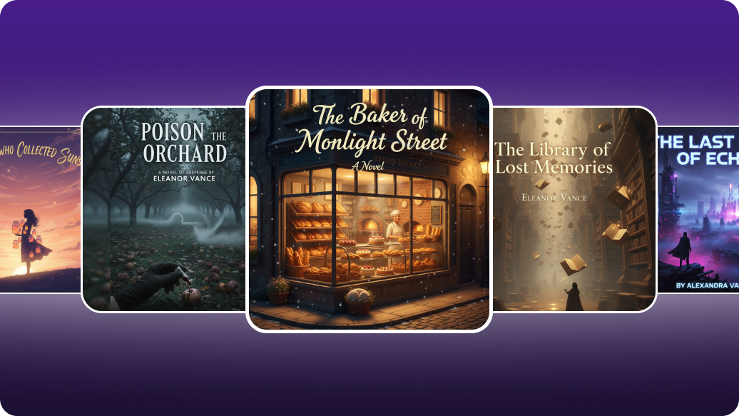 AI Book cover generator thumbnail