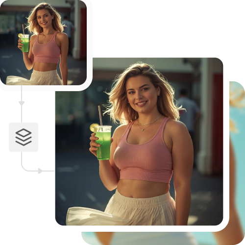 Mountain sketch to image