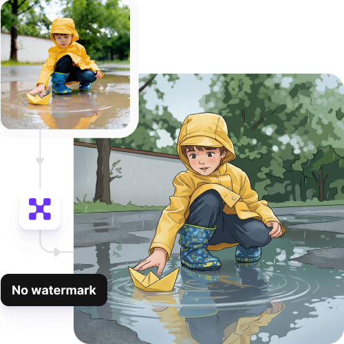 Sailling ship of sketche to image