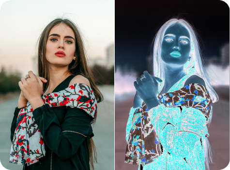 Color splash preview