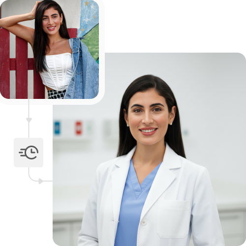 Mountain sketch to image