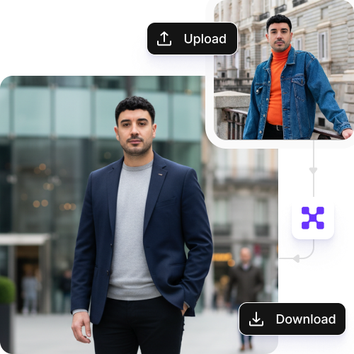 Sketch hot air baloon to image generator