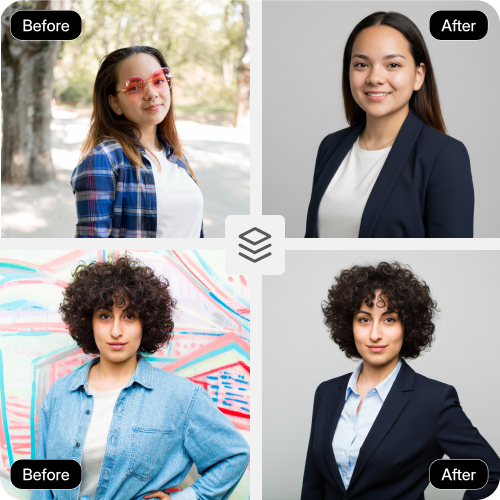LinkedIn profile picture maker | Create professional photos