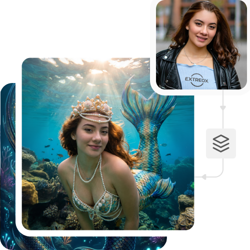 Sketch hot air baloon to image generator