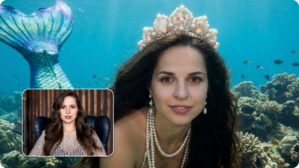 AI Mermaid filter thumbnail