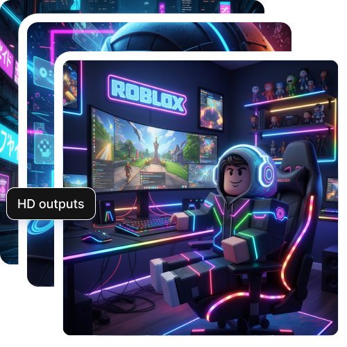 Free AI Roblox profile picture maker - Create custom avatars