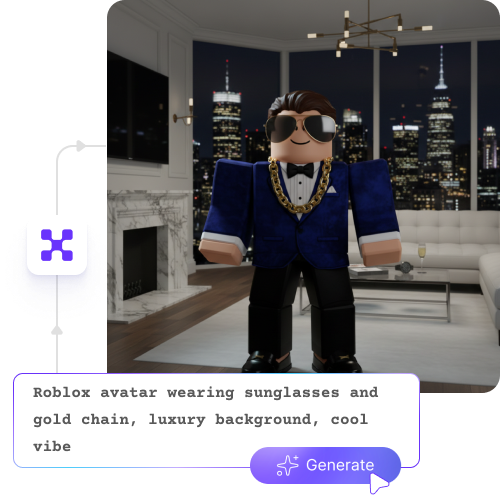 Free AI Roblox profile picture maker - Create custom avatars