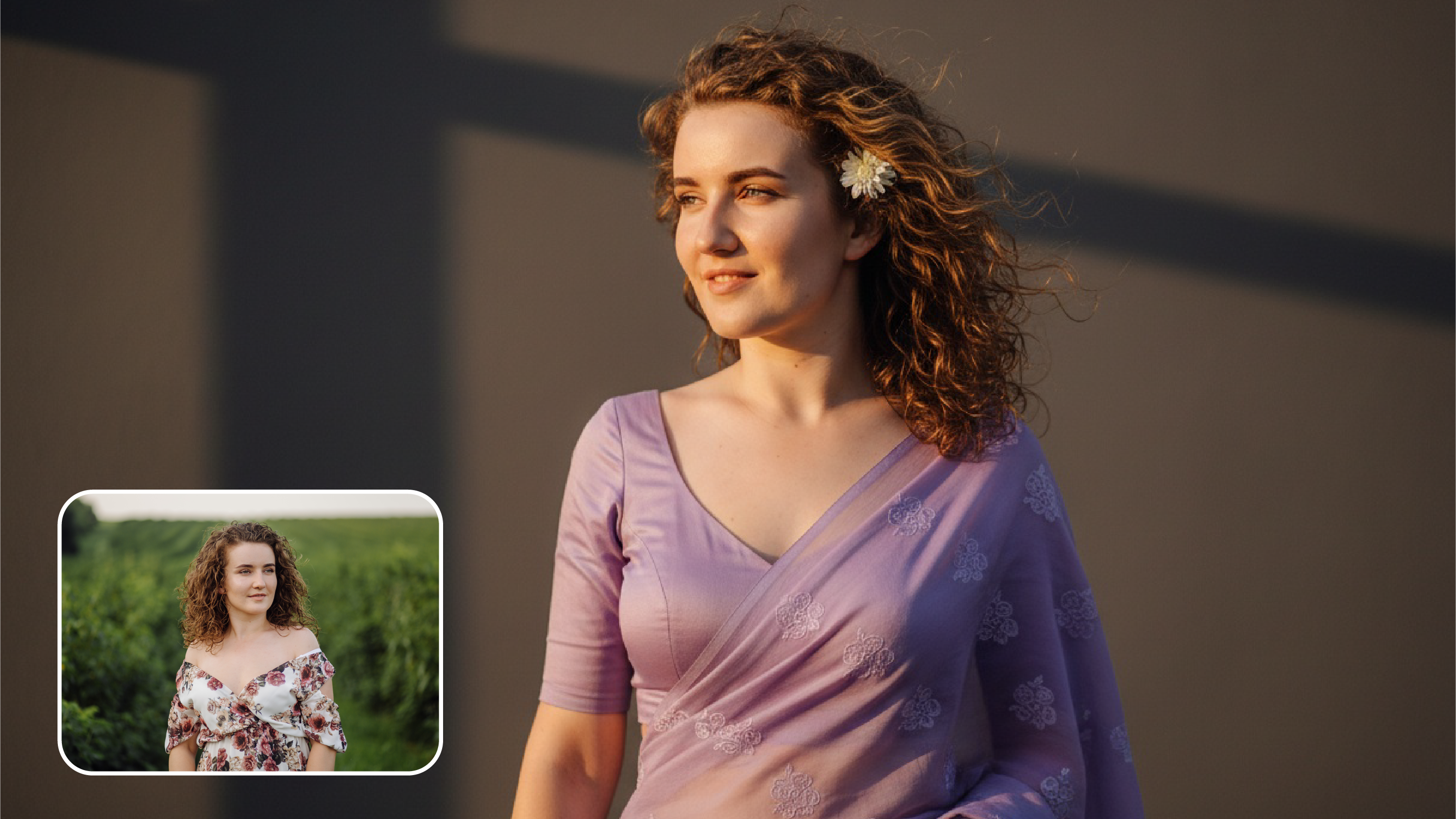 Free AI online saree trend maker thumbnail