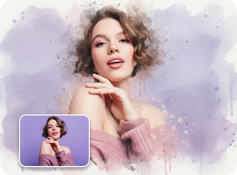 Photo to Watercolor tool