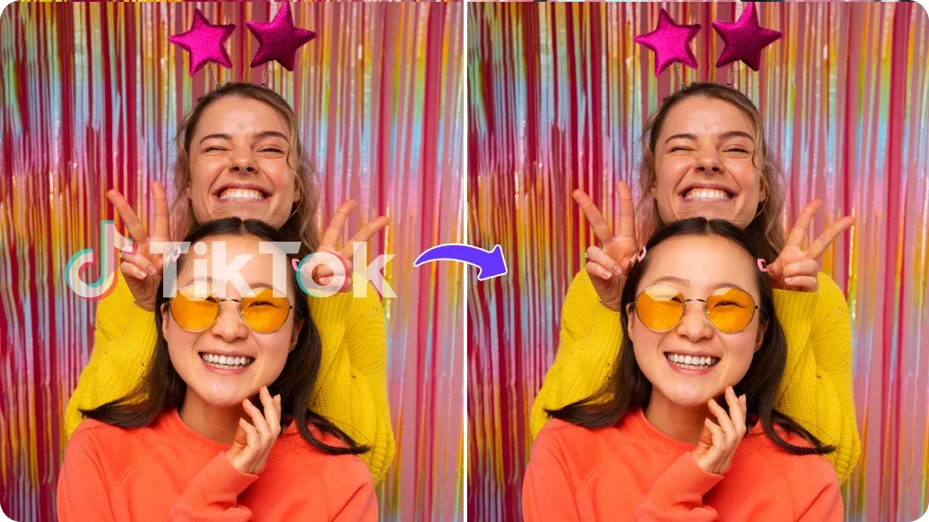 AI TikTok watermark remover