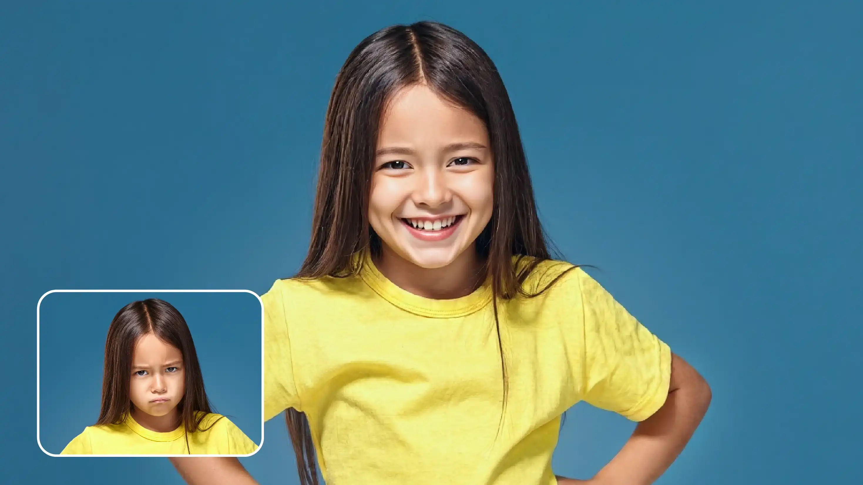 Change facial expression with AI