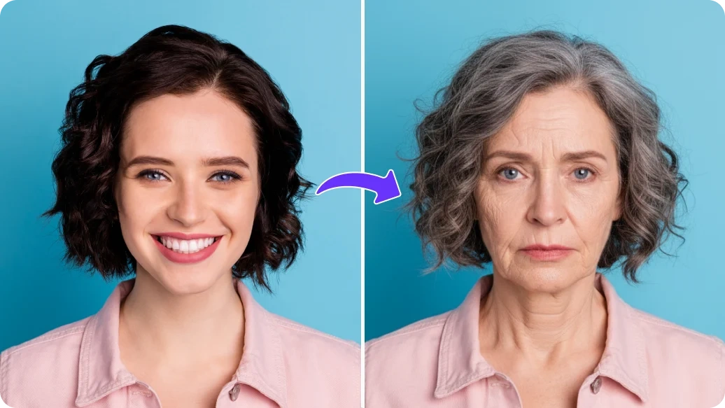 AI old age filter