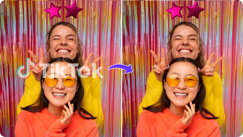 AI TikTok watermark remover