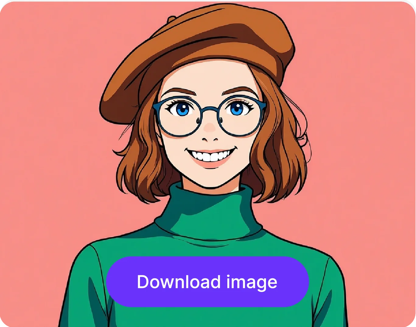 Generate & download your cartoon