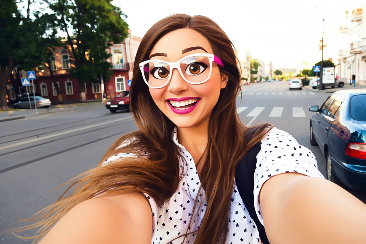 Selfie Image - transformed