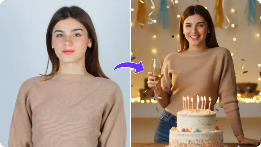 AI birthday photo editor thumbnail