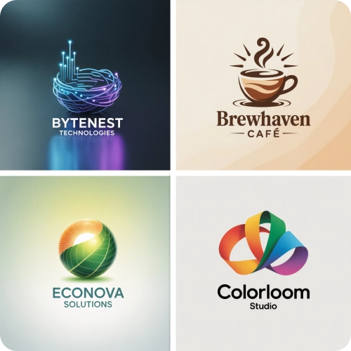 Instant logo generation