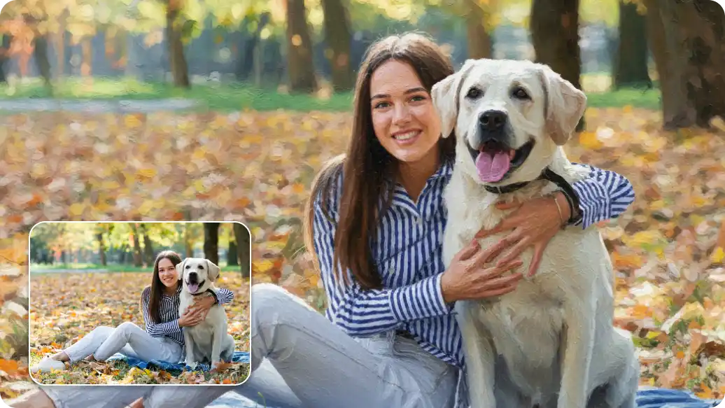 Photo to oil painting converter thumbnail