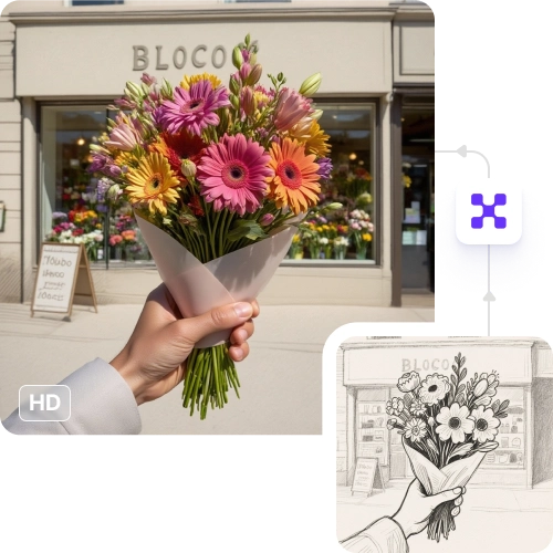 HD-resolution pictures