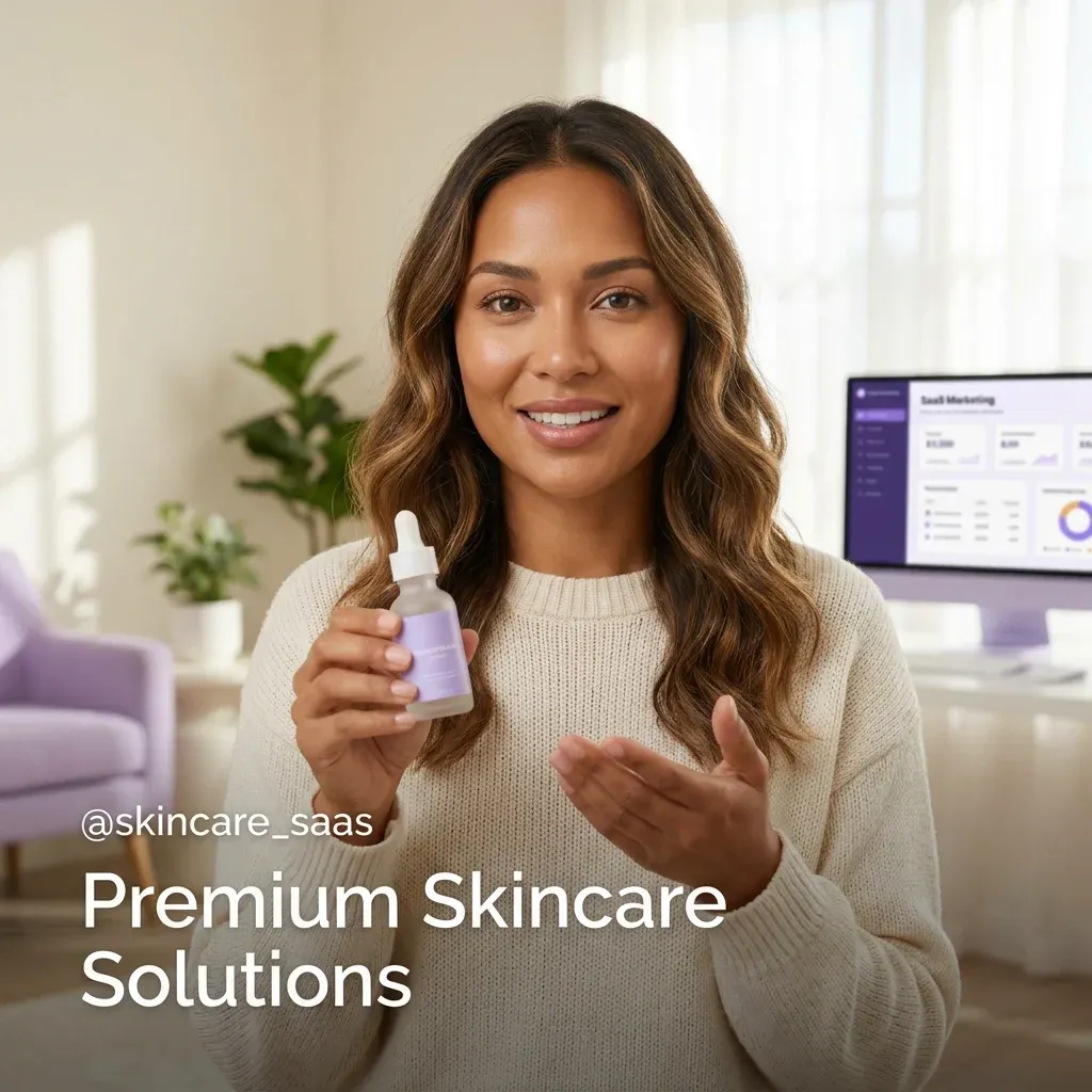 AI persona used to demo every SKU across a product catalogue in vertical reels