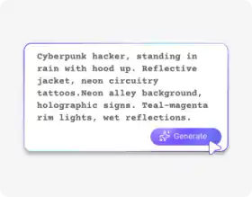 Describe your character