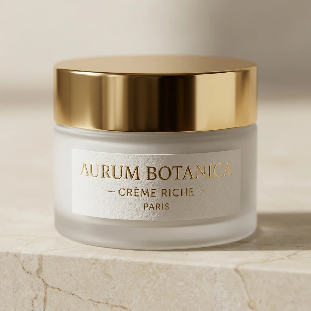 A luxury cosmetics product close-up upscaled with PixelBin Image Upscaler for catalogue use