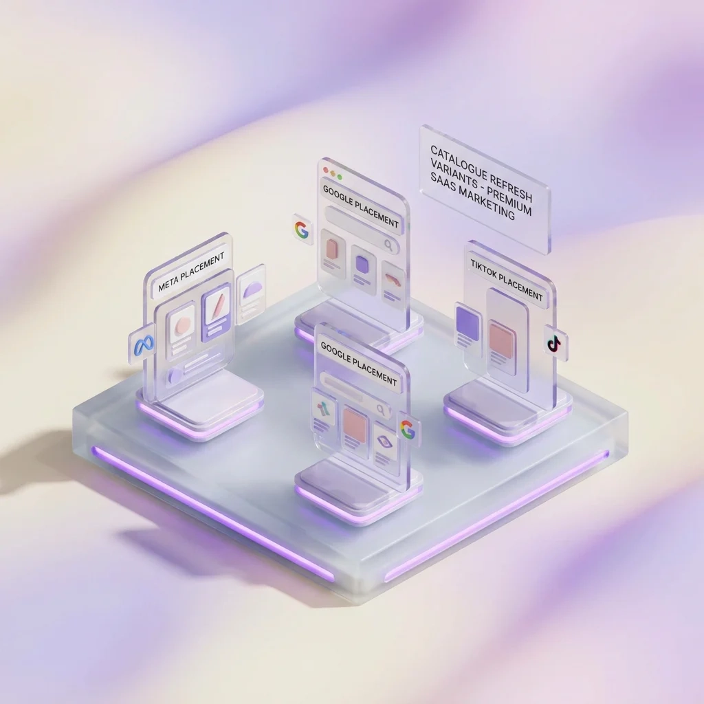 Seasonal lighting, palette, and composition rules applied across an entire product catalogue