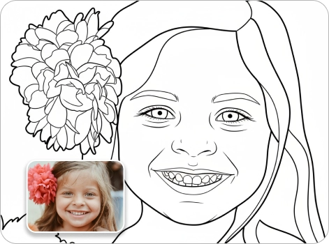AI Coloring page thumbnail