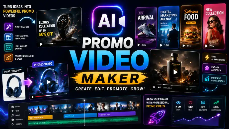 Promo video maker thumbnail