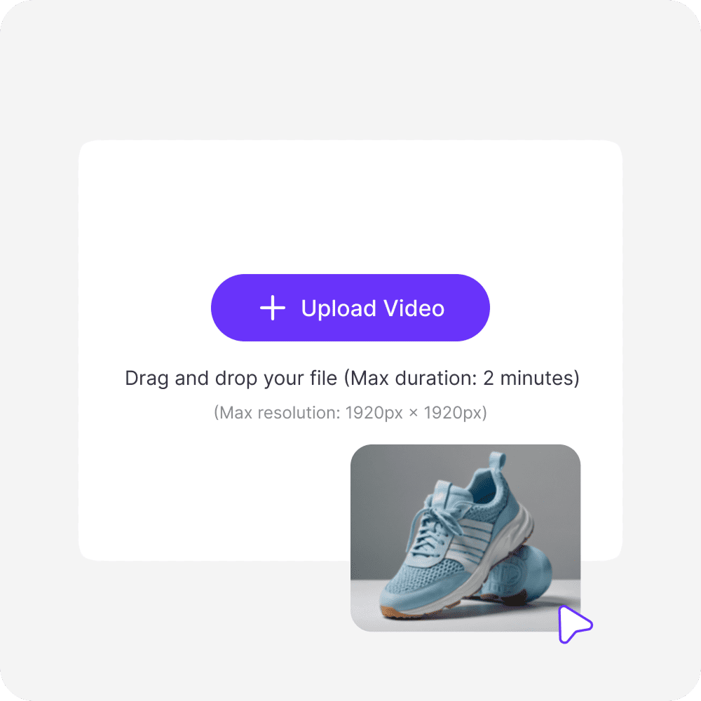 Upload video illustration