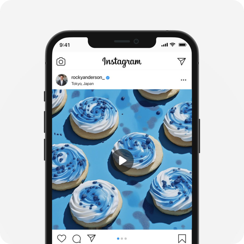 Interfaz móvil de redes sociales