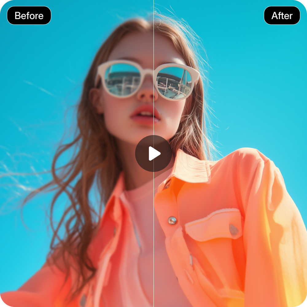 高画質化前後の比較