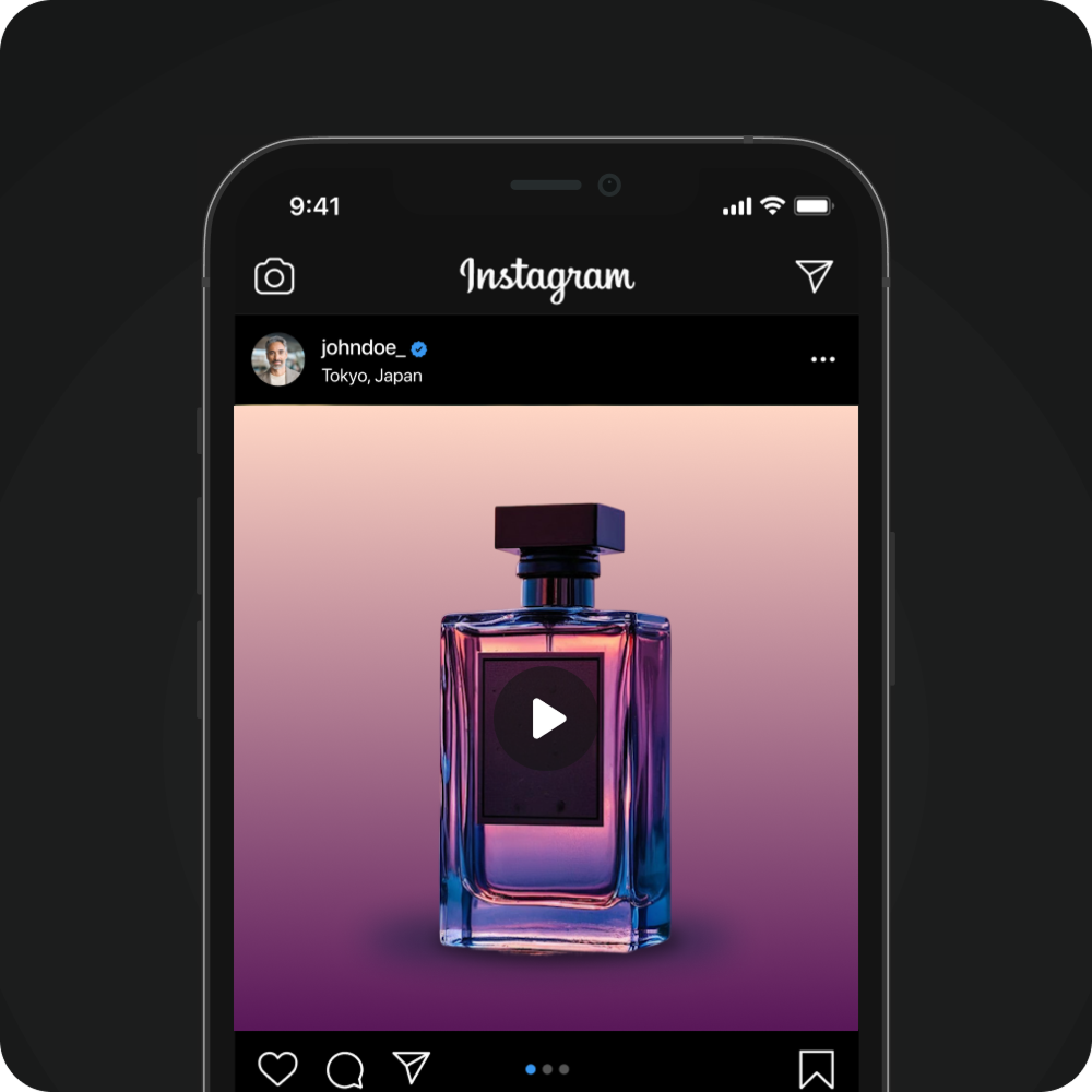 Social media mobile interface
