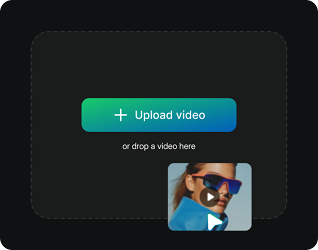Upload video step