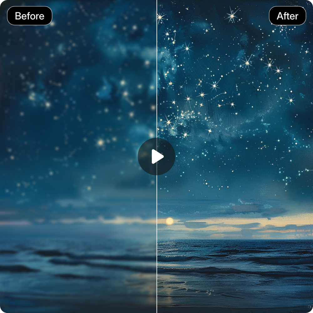 動画のビフォーアフター比較