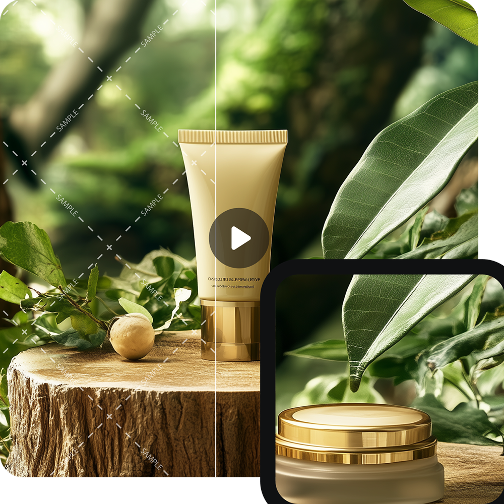 Clear nature and woodworking video without watermarks