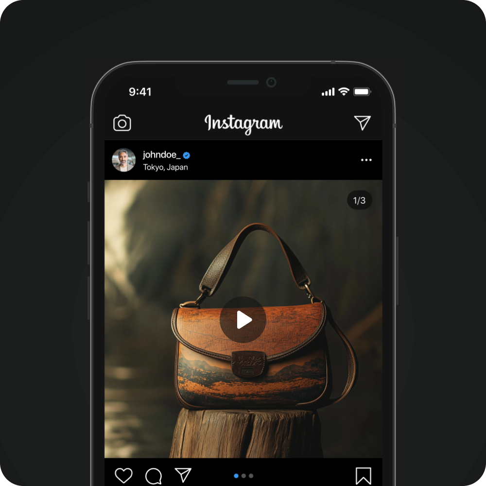Social media mobile interface