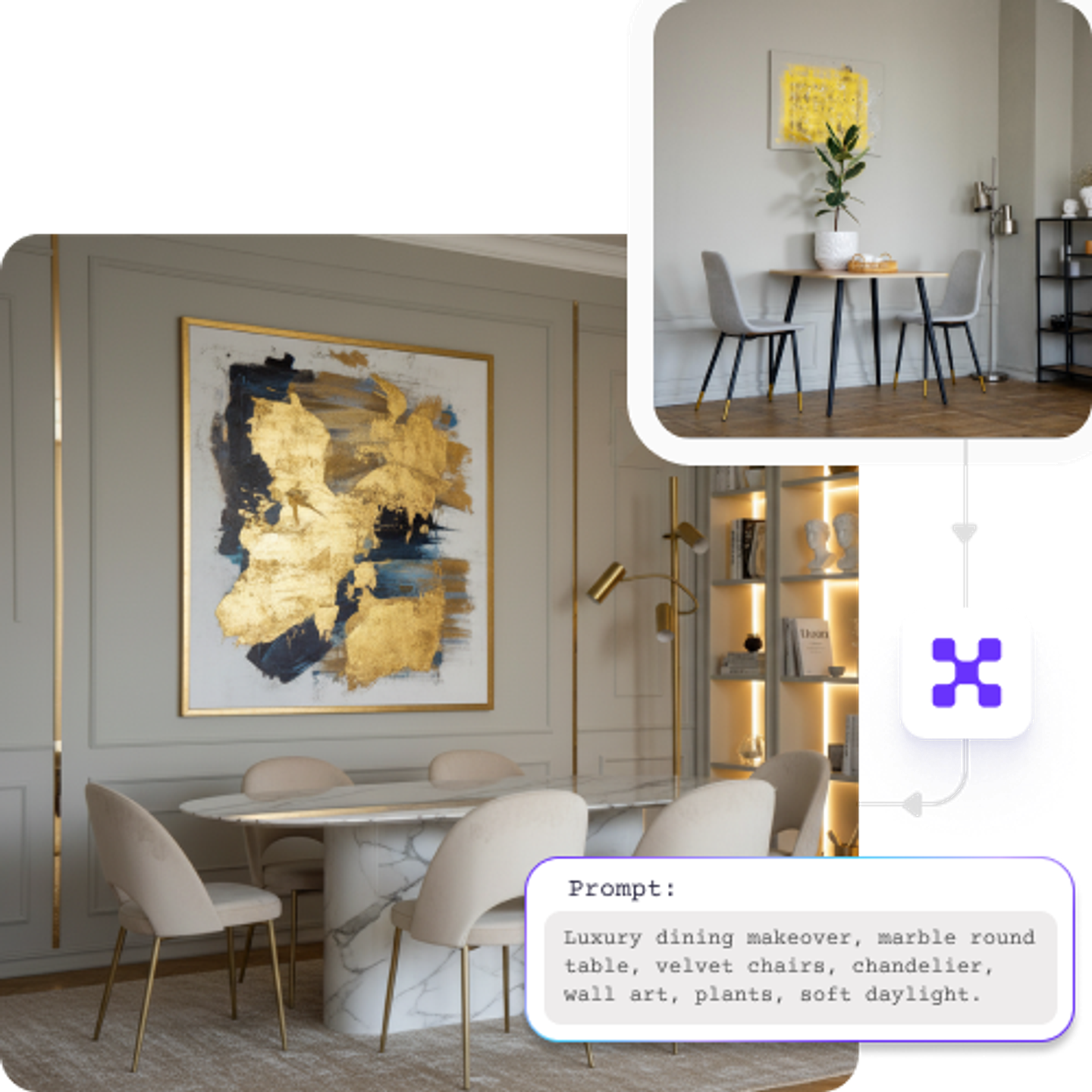 Free interior AI design tool - Create luxurious spaces with AI