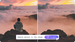 Remove objects from photos