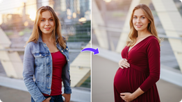 AI Pregnant filter