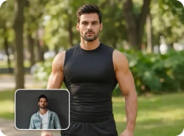 AI muscle generator