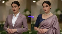 Ai saree photo editor