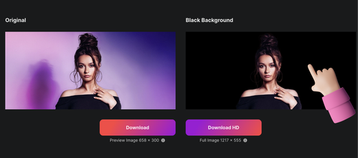 Change Picture Background To Black