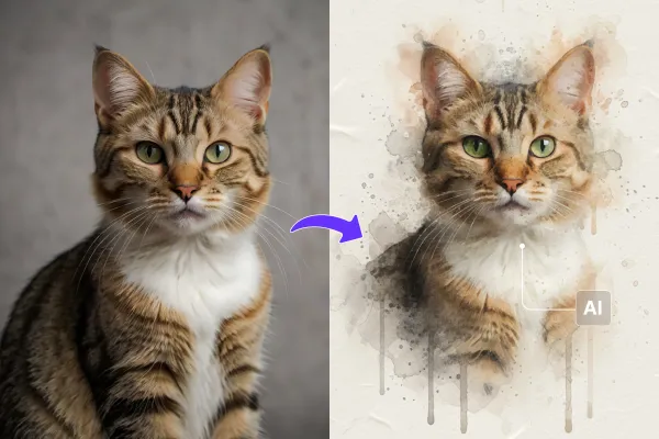 How to turn a photo into a painting?