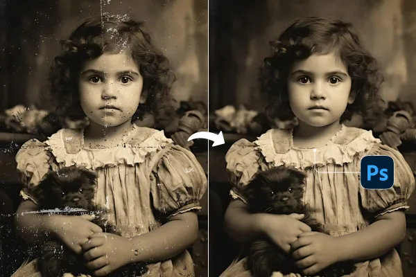 How to do old photo restoration in Photoshop? (5 tested methods + AI alternative & more)