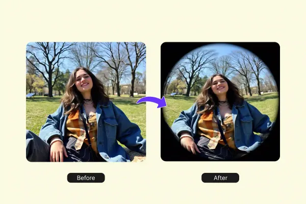 How to add fisheye effect to photos in 2026: (10 AI tools & more)