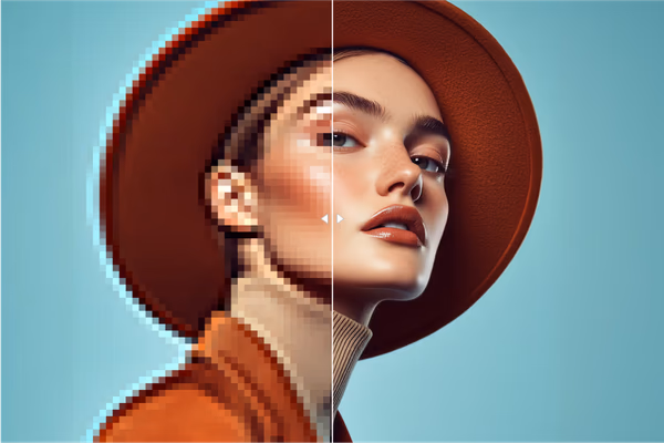 How to upscale a low-resolution image?
