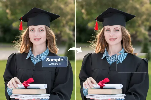 How to remove Lifetouch watermark
