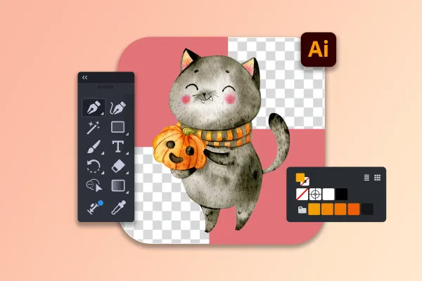 How to remove background of an image in Illustrator (5 different ways + AI tools)